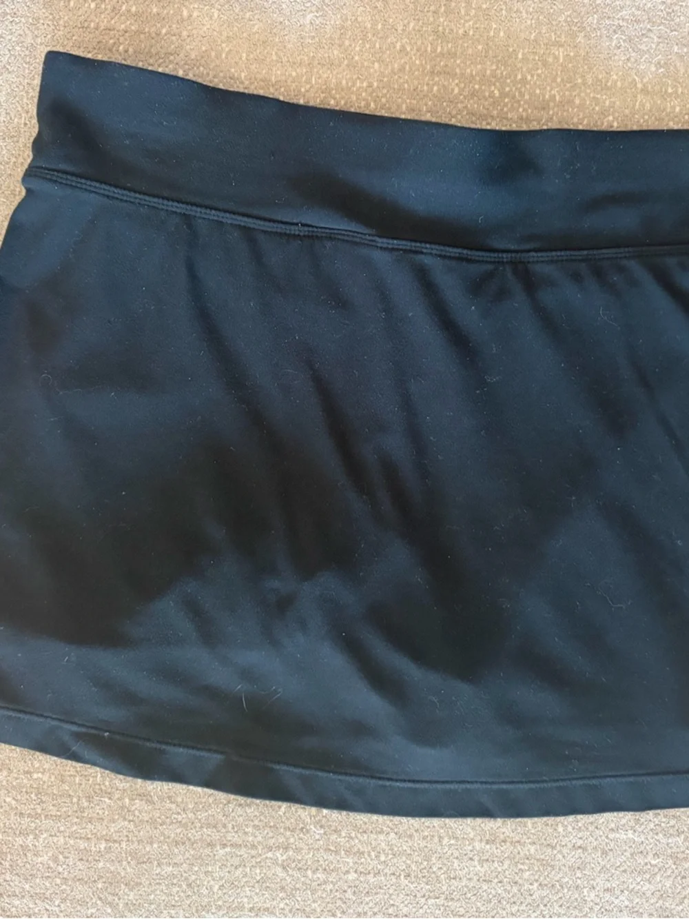 Nike Black Performance Skort with White Swoosh XS - Picture 4 of 6